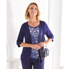 Cardigan 2-in-1 dunkelblau