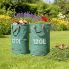 2er-Set Gartenabfallsäcke (je 120 l)