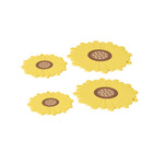 Topfuntersetzer-Set "Sonnenblumen" aus Silikon 4-tlg. Basilico
