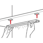 LED-Schrankbeleuchtung mit Sensor und Fernbedienung 40cm