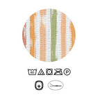 Castell Baumwoll Seersucker Bettwäsche Längsstreifen honig, 1x 155x220 cm + 1x 80x80 cm