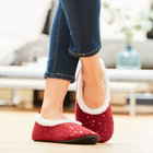 Slipper „Isabelle“ bordeaux