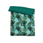 Castell Baumwoll Satin Bettwäsche Jungle gletscher, 1x 135x200 cm + 1x 80x80 cm