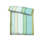 Castell Mikrofaser Seersucker Bettwäsche Längsmuster apfelgrün, 1x 135x200 cm + 1x 80x80 cm