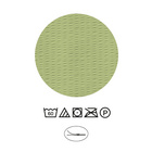 Castell Mikrofaser Seersucker Bettwäsche Längsmuster apfelgrün, 1x 135x200 cm + 1x 80x80 cm