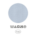 Castell Mikrofaser Seersucker Bettwäsche Karo eisblau, 1x 155x220 cm + 1x 80x80 cm