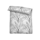 Castell Cooling Bettwäsche Dschungel pistaziengrün, 1x 135x200 cm + 1x 80x80 cm