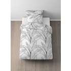 Castell Cooling Bettwäsche Dschungel pistaziengrün, 1x 135x200 cm + 1x 80x80 cm