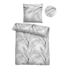 Castell Cooling Bettwäsche Dschungel pistaziengrün, 1x 135x200 cm + 1x 80x80 cm