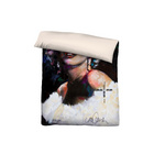 SID MAURER Mikrofaser Bettwäsche Marilyn Monroe weiß, 1x 135x200 cm + 1x 80x80 cm