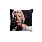 SID MAURER Mikrofaser Bettwäsche Marilyn Monroe weiß, 1x 135x200 cm + 1x 80x80 cm