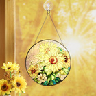 Keramikvase mit künstlichen Sonnenblumen Eldo