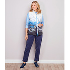 Steppweste "Blüten" Amélie di Santi