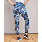 Leggings "Blüten" blau
