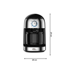 Kaffeemaschine mit Mahlwerk Elta