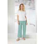 Sommerhose in Schlupfform salbei