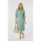 Kleid "Clara" salbei bügelfrei