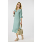 Kleid "Clara" salbei bügelfrei