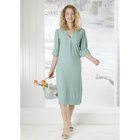 Kleid "Clara" salbei bügelfrei