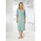 Kleid "Clara" salbei bügelfrei