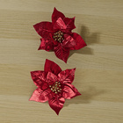 Weihnachtsstern-Clips 2er-Set