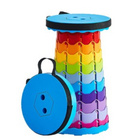 Teleskopstuhl faltbar Regenbogen mit Tragegriff