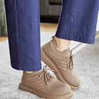 Sneaker "Barbara" in Strickoptik taupe