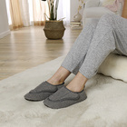 Komfort Slipper "Gertrud" grau