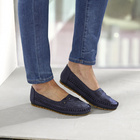 Mokassin "Nica" blau