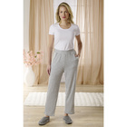Lounge-Pants graumeliert
