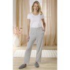 Lounge-Pants graumeliert