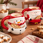 Kaffeebecher "Weihnachten" mit Keksfach