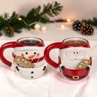 Kaffeebecher "Weihnachten" mit Keksfach