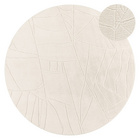 Paco Home Teppich TOKIO 474 Creme Rund