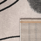 Kurzflor Teppich Tuana 216 Grau Paco Home
