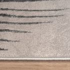 Kurzflor Teppich Tuana 218 Grau Paco Home