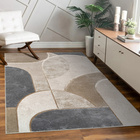 Kurzflor Teppich Tuana 220 Grau Paco Home