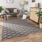 Kurzflor Teppich Utrecht 642 Anthrazit Paco Home