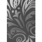 Castell Polycotton-Biber-Bettwäsche „Ornament“ titanium