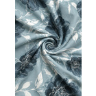 Castell Polycotton-Biber-Bettwäsche „Floral“ petrol