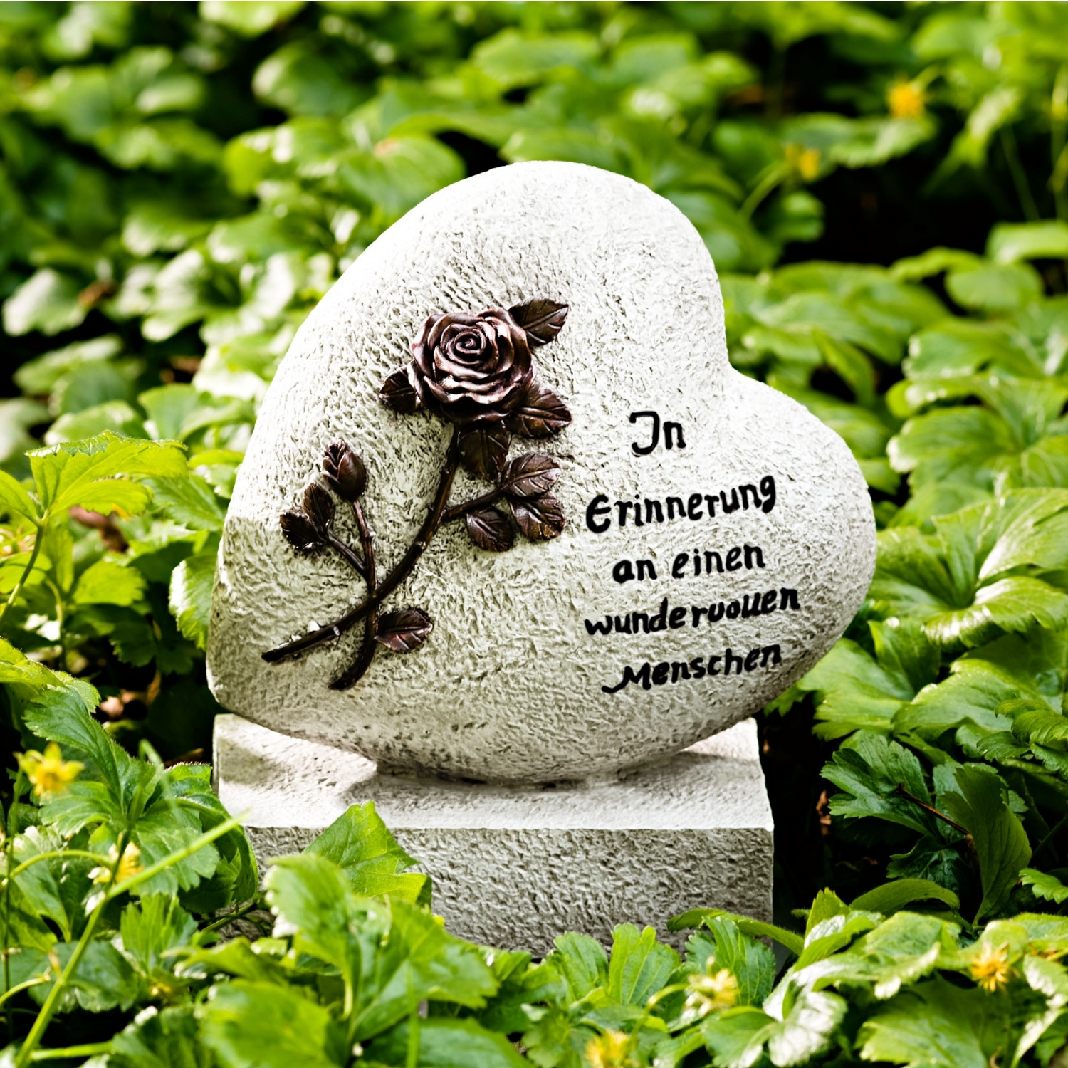 Grabschmuck "Herz" 3PAGEN