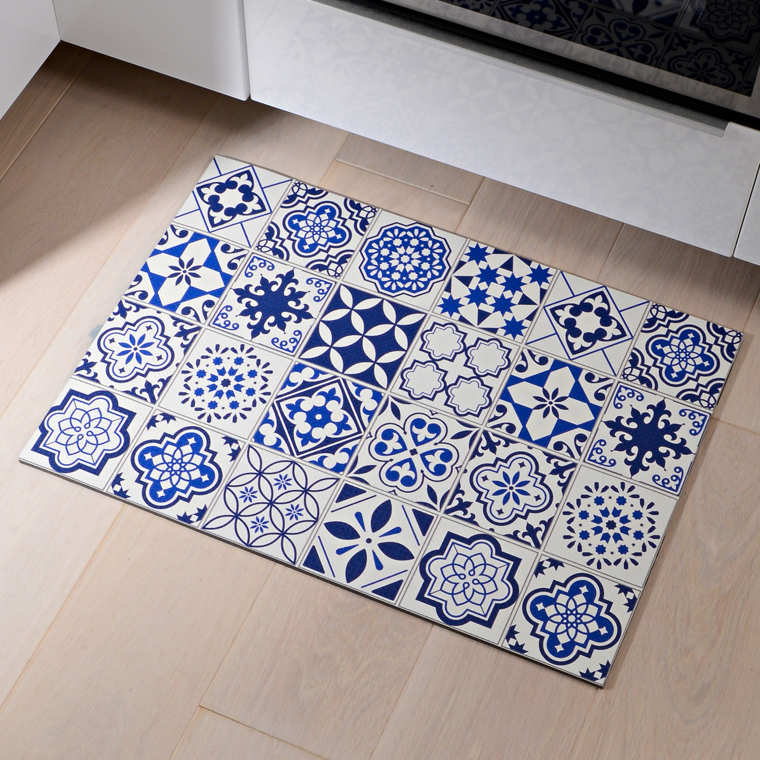 Küchenteppich blau, Artikelnummer: 2607900