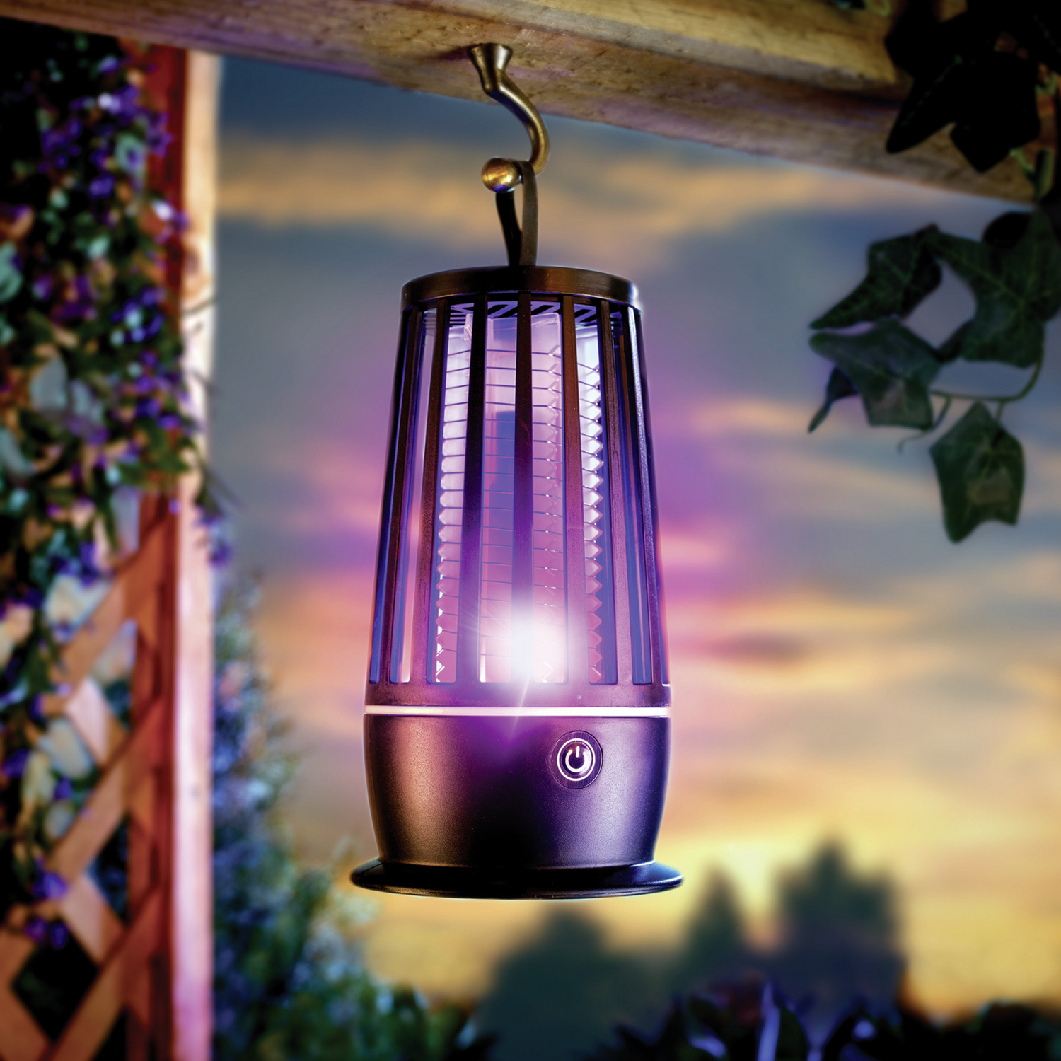 Insektenvernichter elektrisch mit UV Licht, kabellos