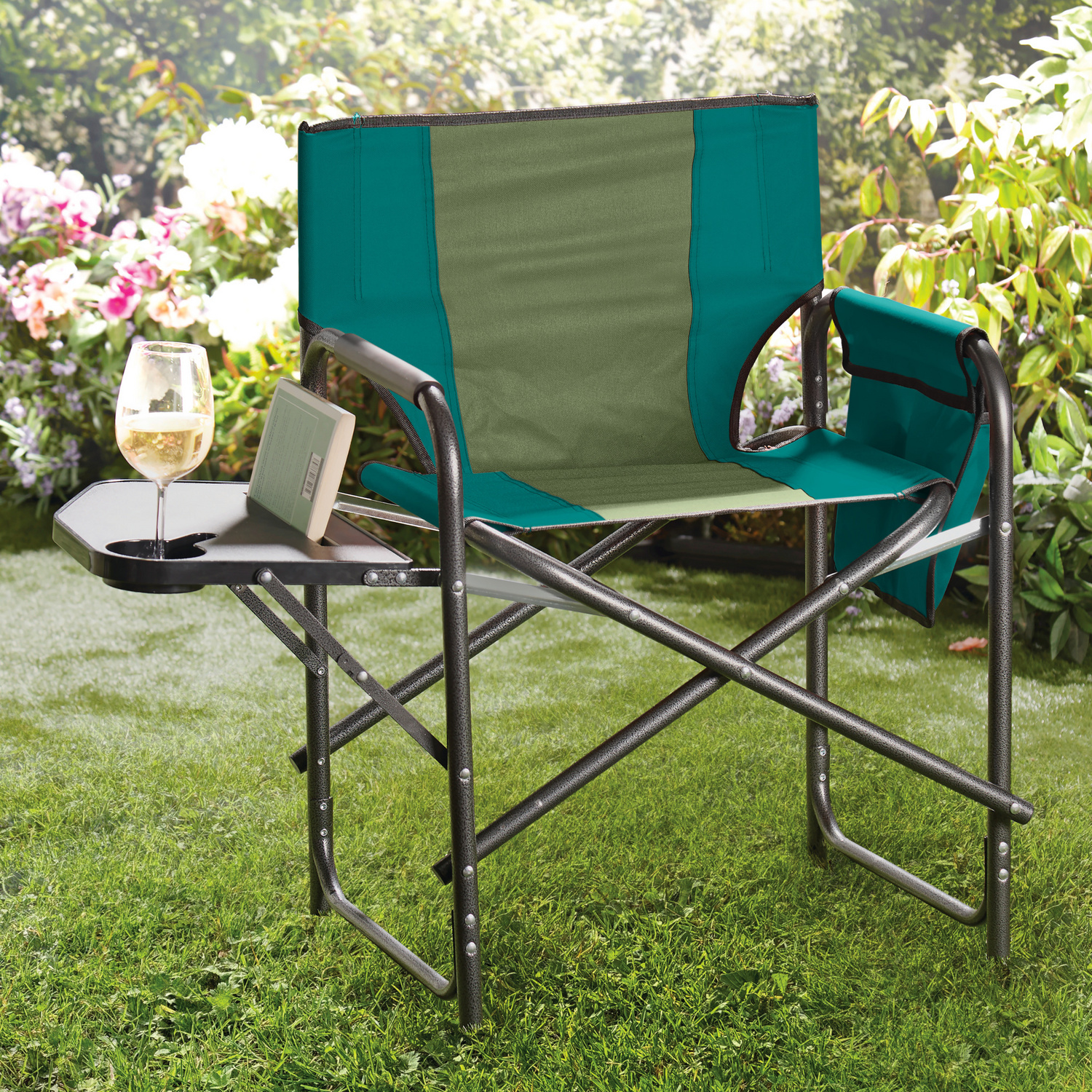 Campingstuhl mit Tisch & Tasche